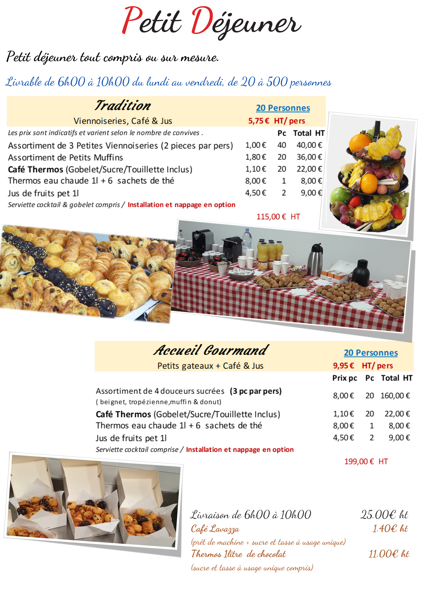 Petit dejeuner Saint Priest